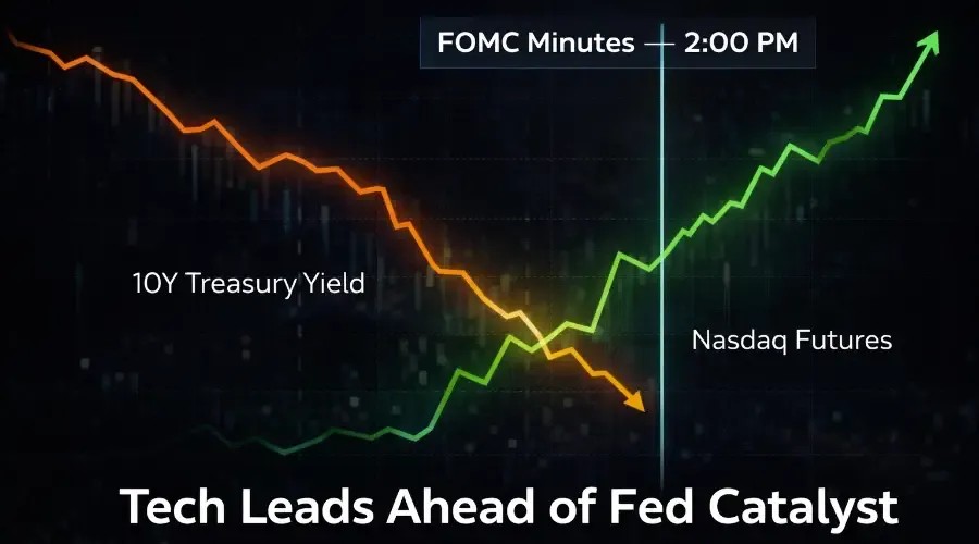 S&P 500 Futures Rise Ahead of FOMC Minutes as Tech Leads Pre-Market Bounce