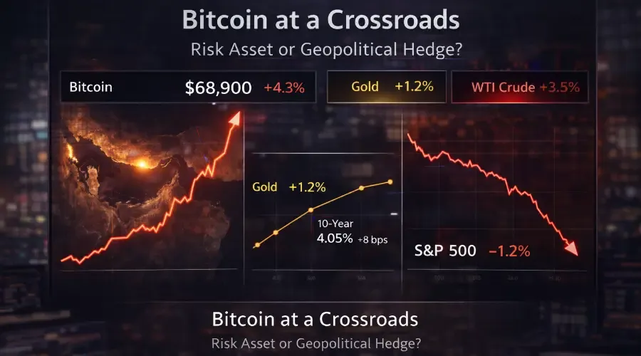Bitcoin at a Crossroads: Risk Asset or Geopolitical Hedge?