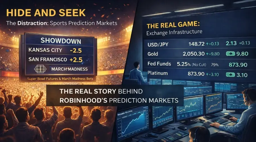 Hide and Seek: The Real Story Behind Robinhood’s Prediction Markets
