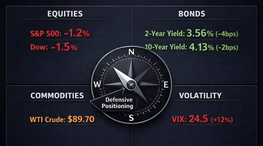 S&P 500 Falls as Treasury Yields Drop After Jobs Miss