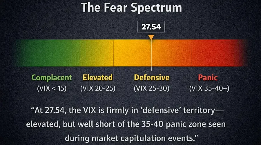S&P 500 Options Flow: VIX Spike Signals Defensive Positioning