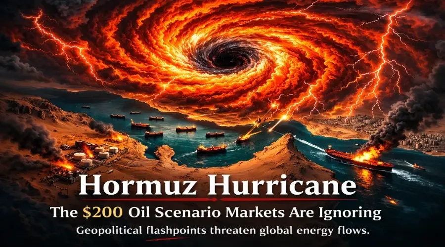 Hormuz Hurricane: Why Oil Could Surge Toward $200 if the Strait Closes