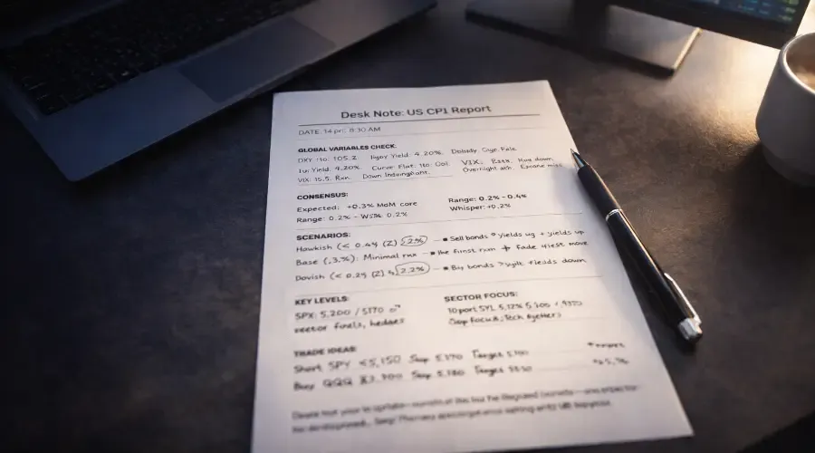 How Professionals Plan Around Data Weeks - The Desk Note Methodology