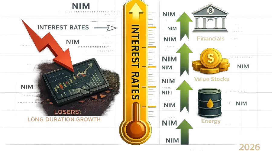 Which Stocks Benefit From Rising Interest Rates? (2026 Guide)