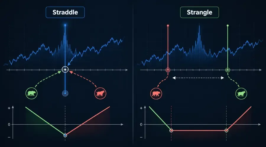Strangle vs. Straddle: Which Earnings Strategy is Right for Your Account?