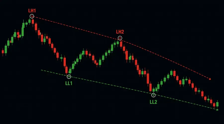 How to Identify a Downtrend: Mastering Lower Highs and Lower Lows