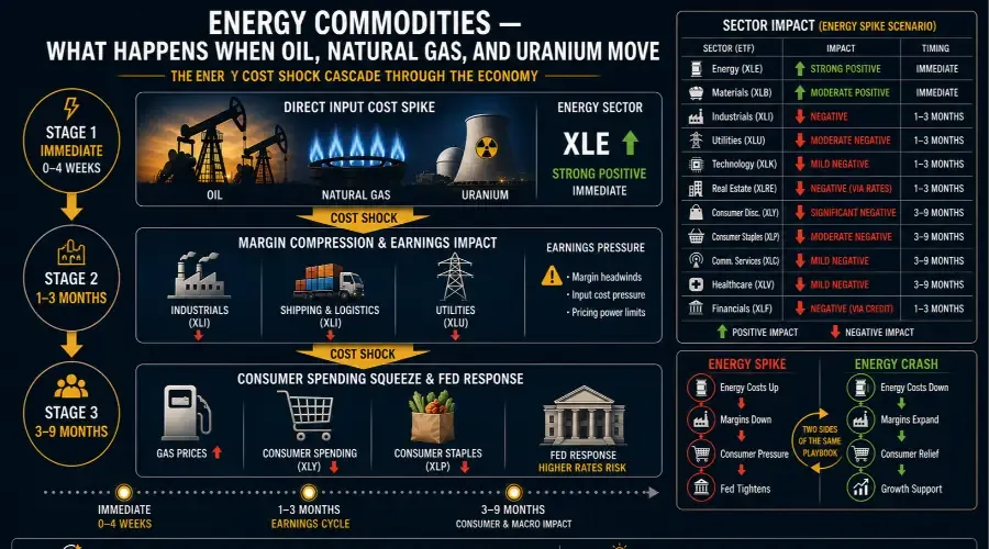 What Happens When Energy Prices Move: Oil, Gas & Uranium Market Playbook