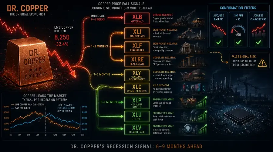 What Happens When Copper Prices Fall? Dr. Copper’s Recession Signal Explained