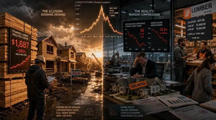 What Happens When Lumber Prices Surge? The Hidden Housing Market Warning Signal