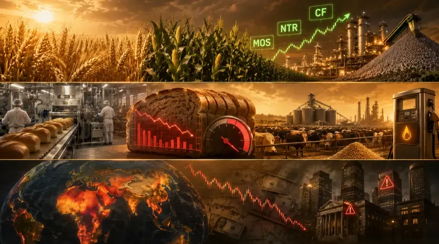 What Happens When Wheat and Corn Prices Spike? The Complete Sector Rotation & Inflation Playbook