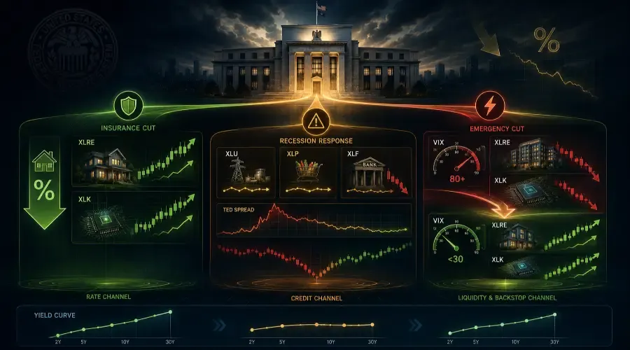What Happens When the Fed Cuts Interest Rates? Sector Winners, Losers & Market Impact