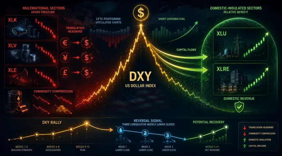 What Happens When the US Dollar Rallies? Sector Winners, Losers & Market Impact