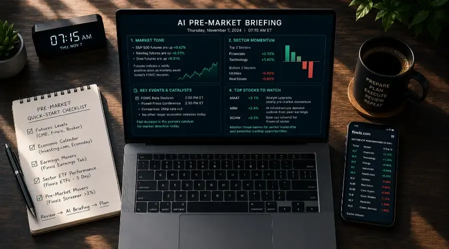 How to Build a Complete Pre-Market Briefing with AI