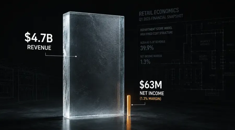 $M Surges on Guidance Raise: The 1.3% Net Income Reality Wall Street Is Ignoring