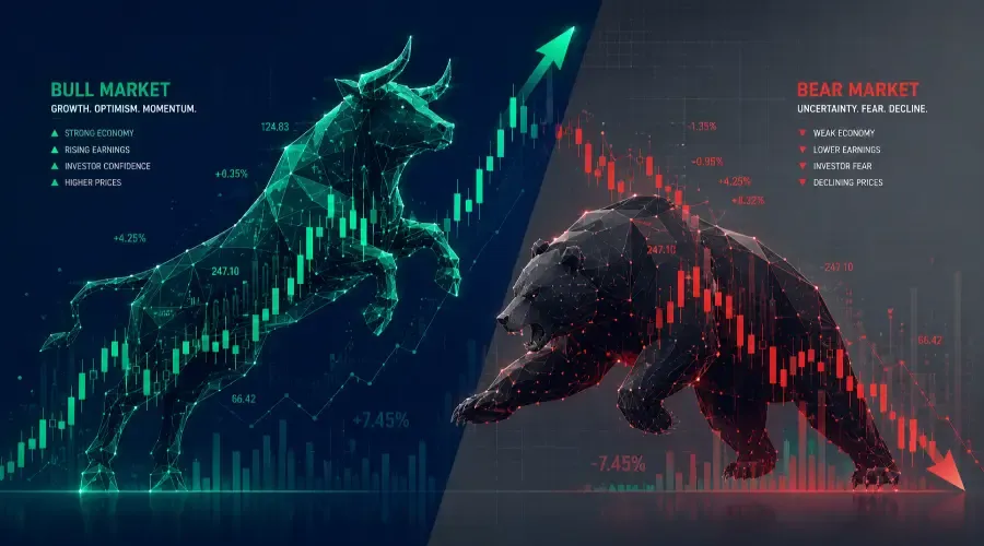 Bull vs. Bear Markets: How New Investors Can Spot and Navigate Market Cycles