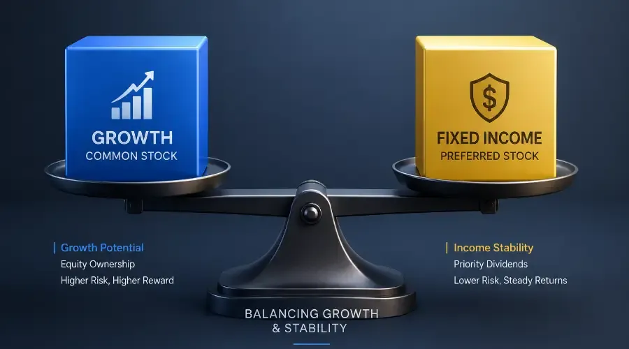 Common vs. Preferred Stock: What Is the Difference?