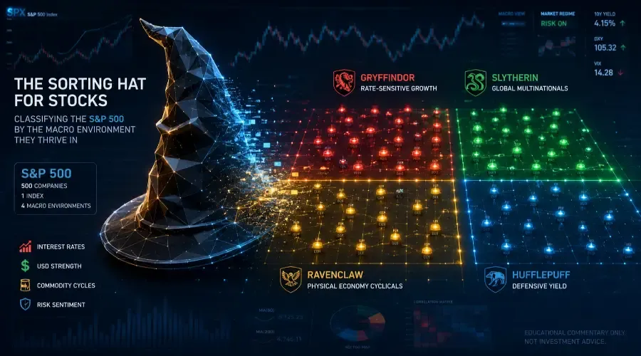 The Sorting Hat Framework: Using AI to Map S&P 500 Companies to Macro Regimes