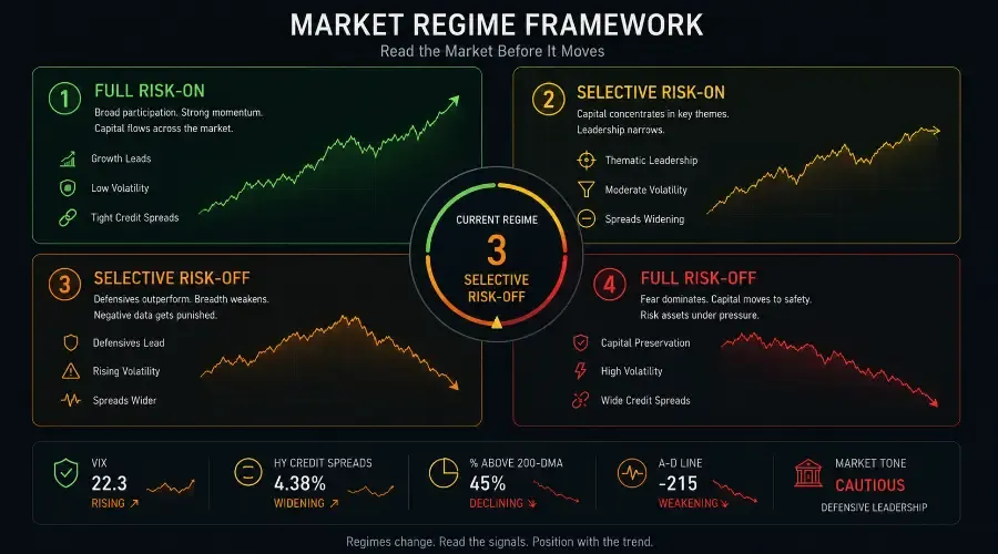 Market Regime Identification Framework: How to Read the Market Before It Moves