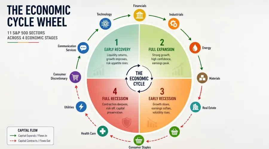 How to Trade Sector Rotation: A Systematic Multi-Timeframe Framework