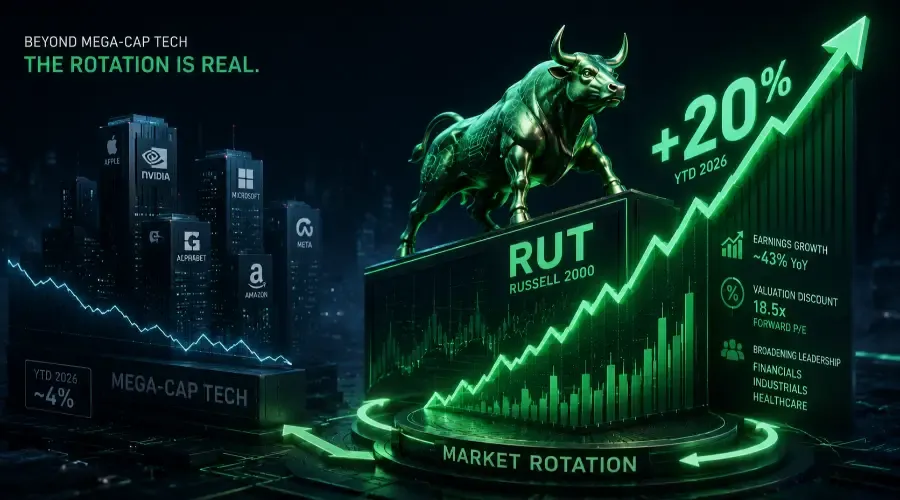 Beyond Mega-Cap Tech: Is the Small-Cap Rotation Real Leadership or a Bull Trap?