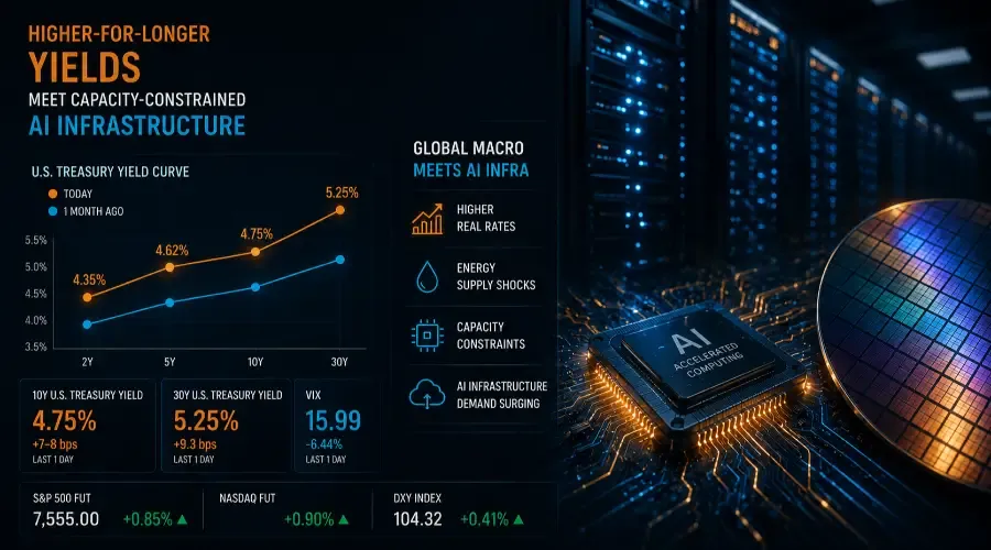 Pre-Market Macro: Rising Yields Collide with a Multi-Year AI Capacity Crunch