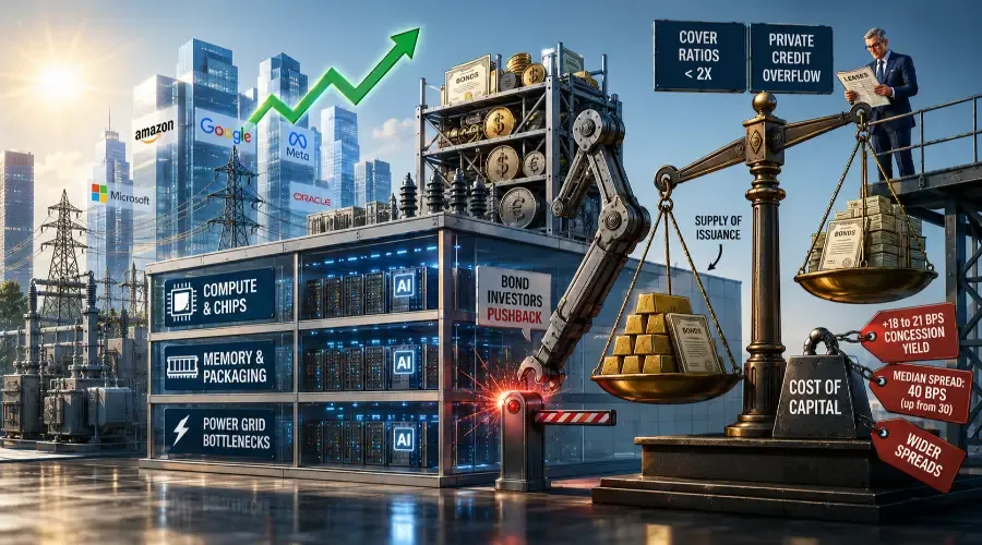 The AI Boom Is Running on Debt and the Bond Market Is Demanding More