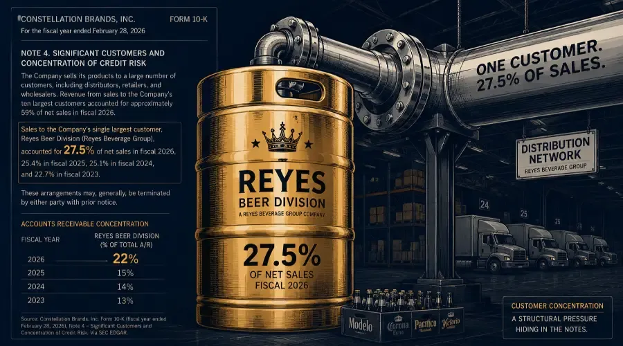 The Beer Story Was Loud. The Distributor Story Was Buried.