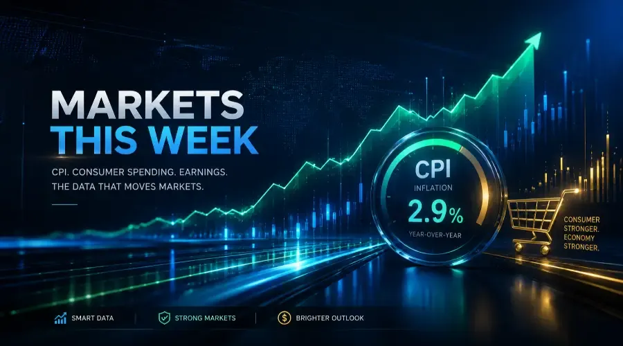 What Markets Are Watching This Week: CPI, Consumer Spending & Earnings in Focus