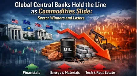 Global Central Banks Hold the Line as Commodities Slide: Sector Winners and Losers