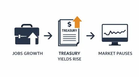 S&P 500 Holds Near Record as Strong Jobs Data Resets Rate Narrative