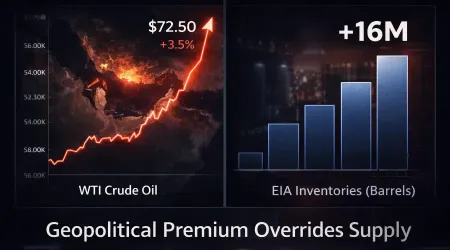 Daily Commodity Intelligence Brief - Geopolitical Premium Overrides Supply Data