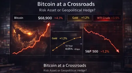 Bitcoin at a Crossroads: Risk Asset or Geopolitical Hedge?