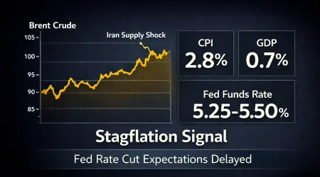 Stagflation Signal Emerges as Oil Shock Delays Fed Rate Cuts - Federal Reserve Intelligence Report