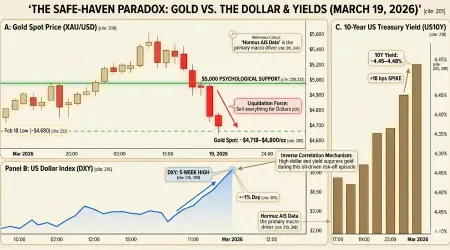 Gold and Silver Hit 1-Month Lows: How $112 Oil and Fed Hawkishness Are Derailing the Metals Rally