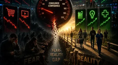 Consumer Confidence Collapse Explained: Market Impact, Spending & Sector Rotation