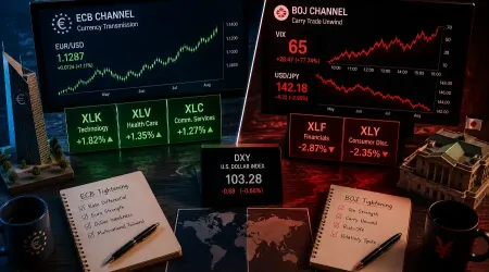 ECB and BOJ Policy Shifts: How Foreign Central Banks Move US Stocks