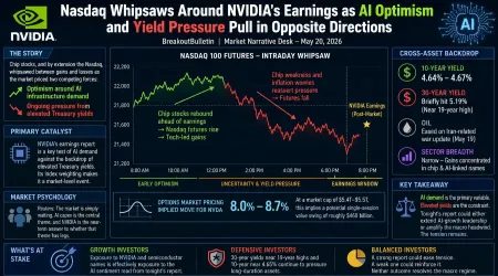 Nvidia Earnings Vigil: Nasdaq Whipsaws Between AI Optimism and Macro Gravity