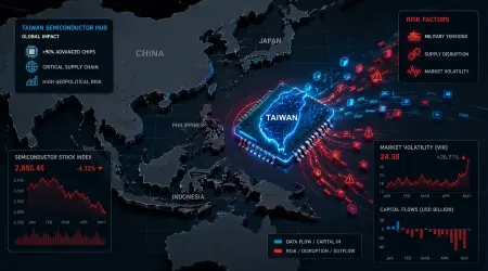 The Silicon Shield: How China-Taiwan Tensions Threaten the Global Tech Sector