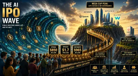 The AI IPO Wave Is Coming. Public Investors Still Arrive Last and Pay Most.